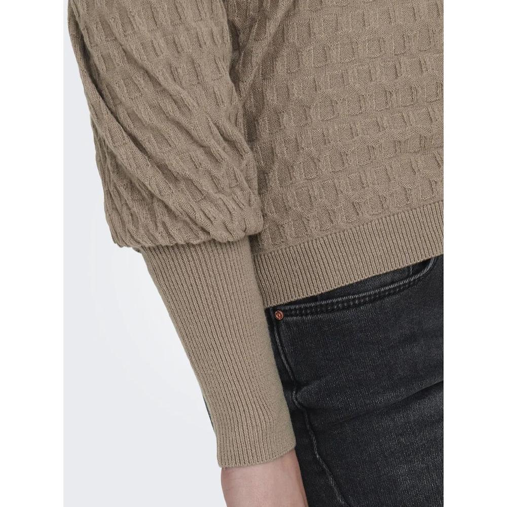 ONLY Rundhalspullover »ONLFAYE LIFE L/S PULLOVER KNT NOOS«