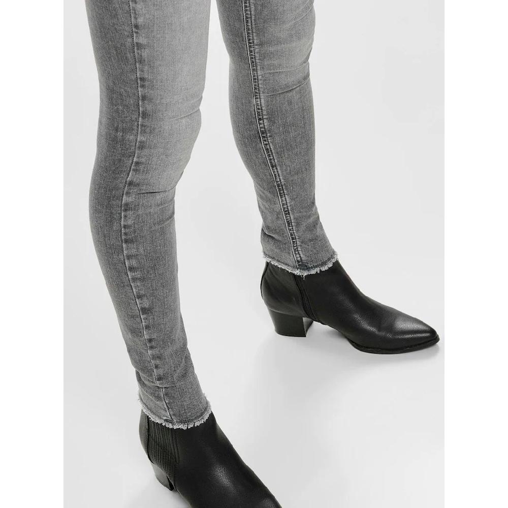 ONLY Skinny-fit-Jeans »ONLBLUSH MID SK ANK RW REA0918 NOOS« Mit Ausgefranstem Saum