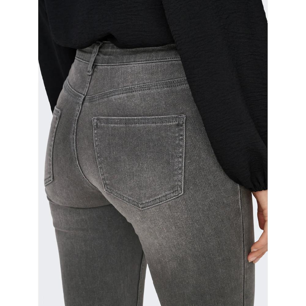 ONLY Skinny-fit-Jeans »ONLMIA MID WAIST BUTTON SK RW ANK BOX«