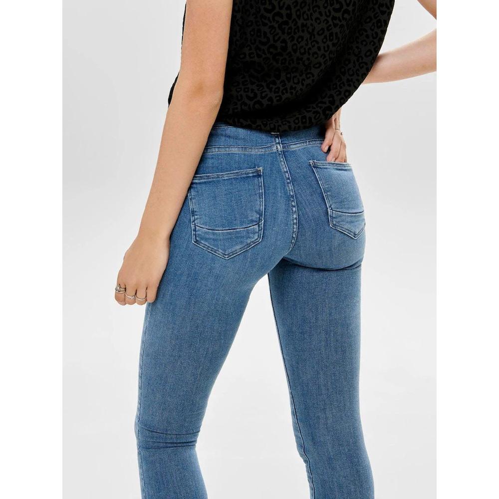 ONLY Skinny-fit-Jeans »ONLPOWER MID SK PUSH REA2981 NOOS« Mit Push-up-Effekt