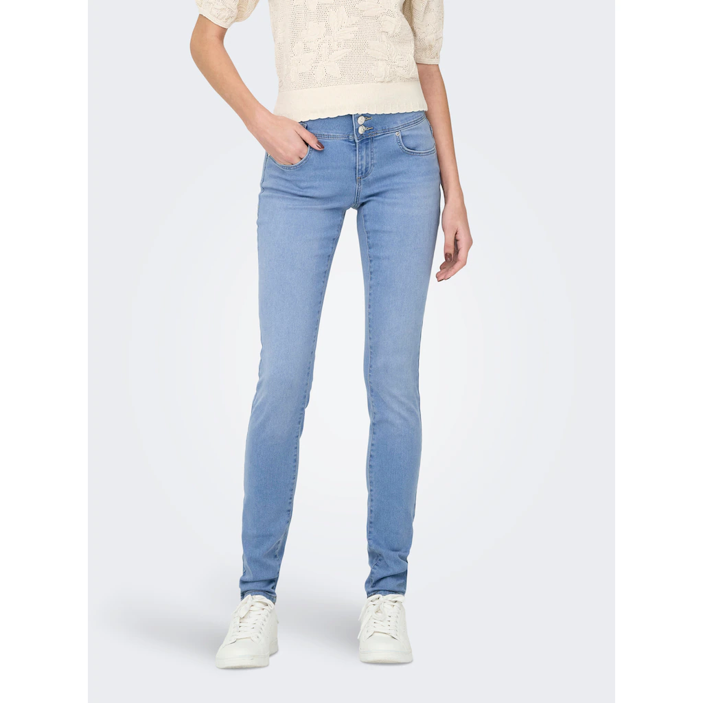 ONLY Skinny-fit-Jeans »ONLROYAL REG VIS BUT SK DNM PIM«