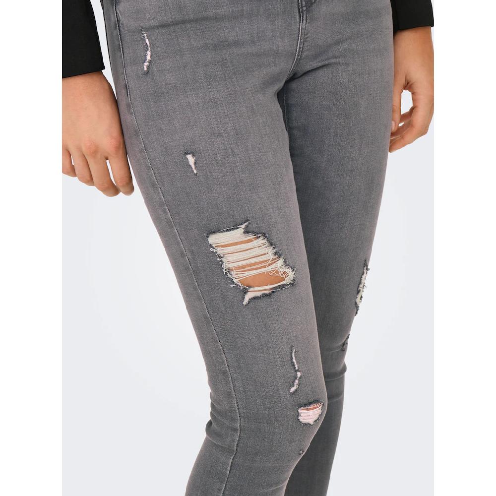 ONLY Skinny-fit-Jeans »ONLWAUW MID WAIST DES SK DNM PIM«