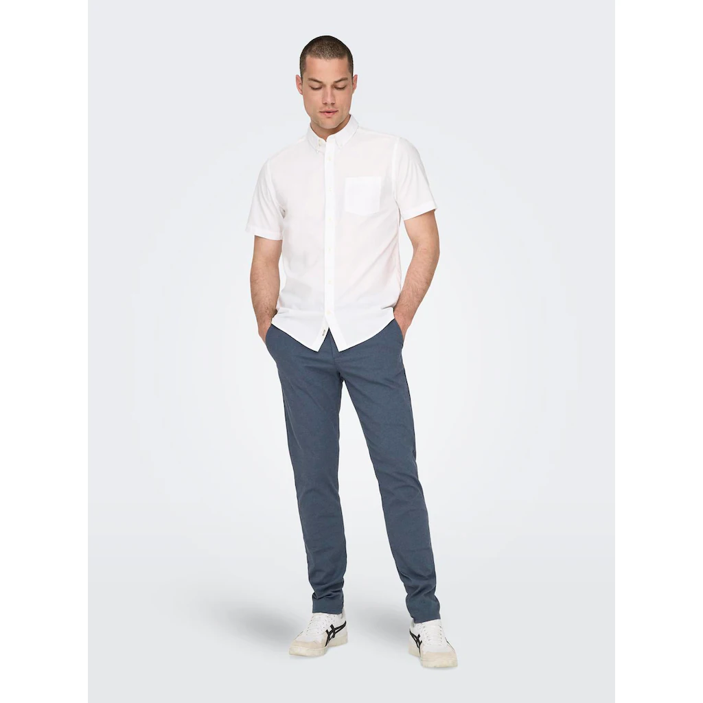 ONLY & SONS Anzughose »ONSMARK PETE SLIM DOBBY 0058 PANT NOOS« ▷ Für