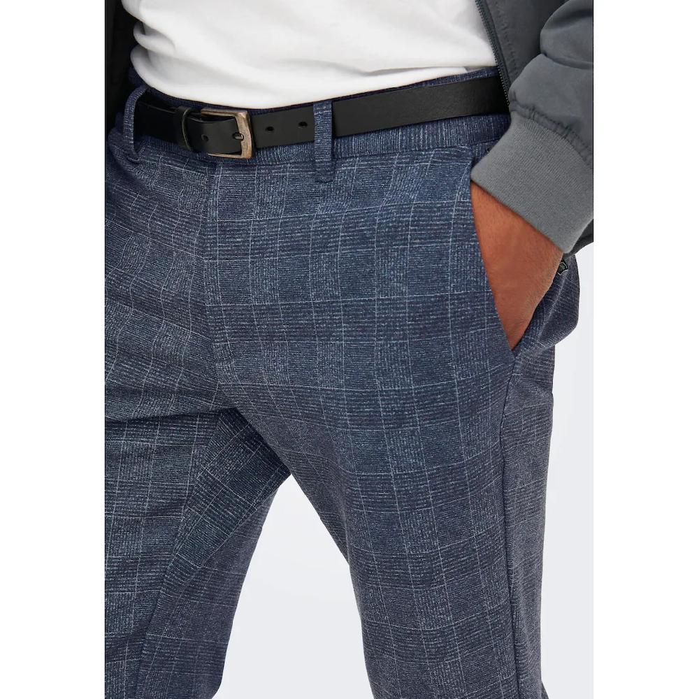 ONLY & SONS Chinohose »MARK CHECK PANTS« ▷ Bestellen