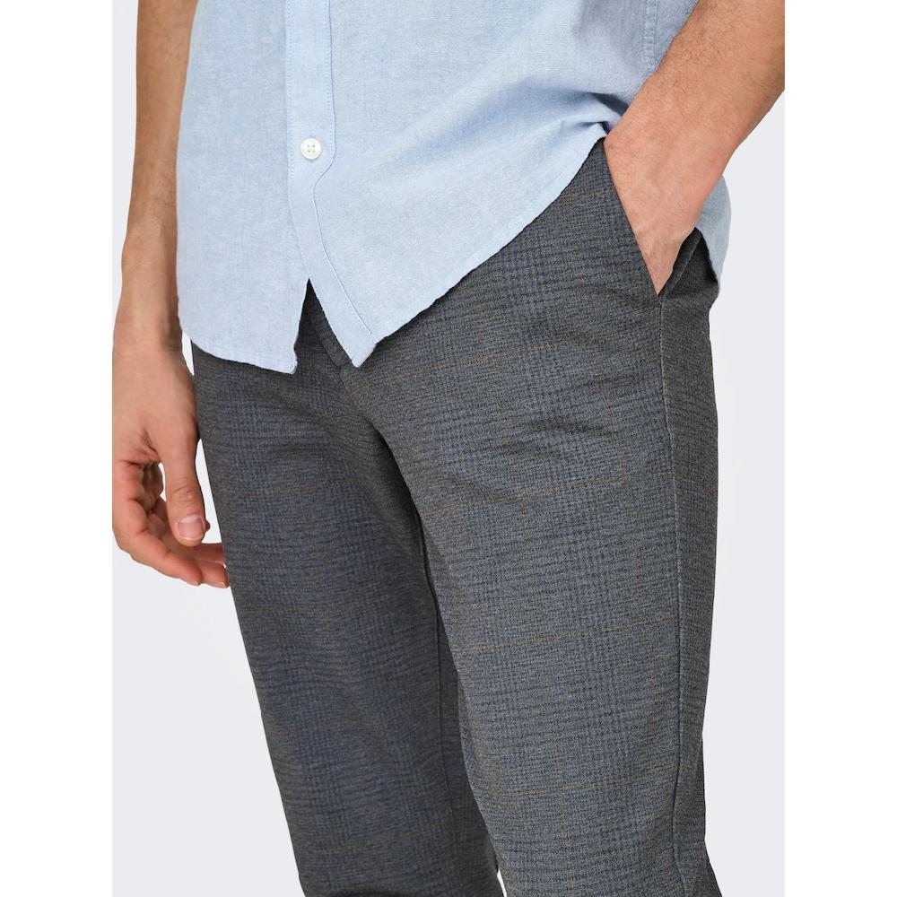 ONLY & SONS Chinohose »ONSMARK SLIM CHECK 020920 PANT NOOS« ▷ Für