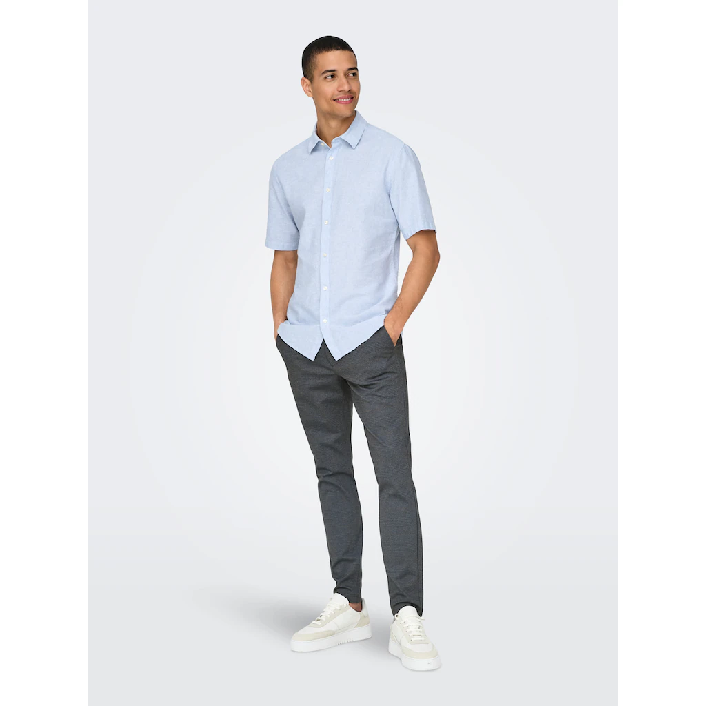 ONLY & SONS Chinohose »ONSMARK SLIM CHECK 020920 PANT NOOS« ▷ Für