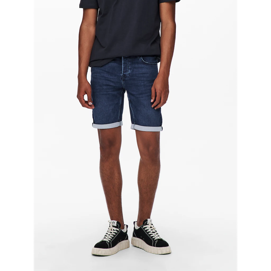 ONLY & SONS Jeansshorts »ONSPLY LIGHT BLUE 5189 SHORTS DNM NOOS«