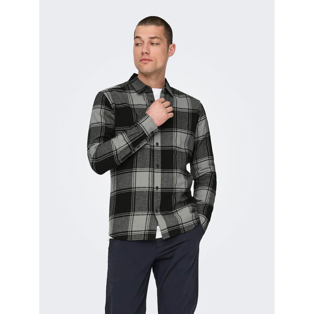 ONLY & SONS Karohemd »ONSGUDMUND LS CHECKED SHIRT NOOS« ▷ bestellen