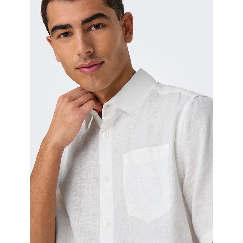 ONLY & SONS Kurzarmhemd »ONSCAIDEN LIFE REG SS 1 PKT SHIRT«