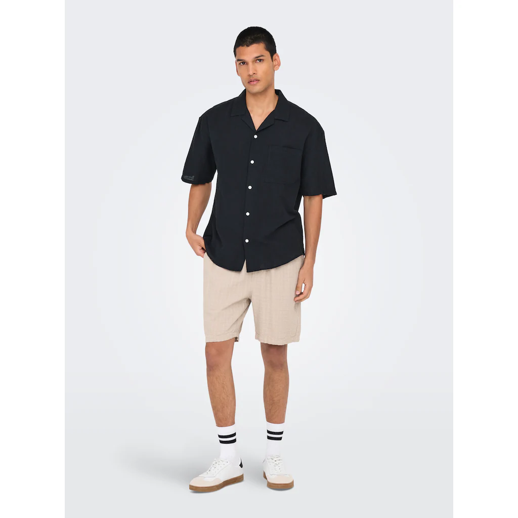 ONLY & SONS Kurzarmhemd »ONSCAIDEN LIFE RELAX SS RESORT 1PKT SHIR«
