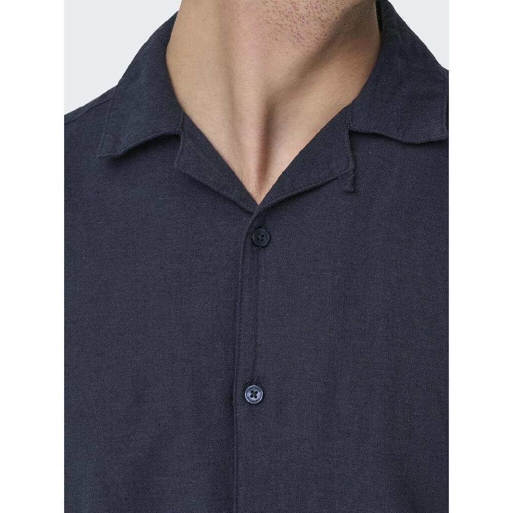 ONLY & SONS Kurzarmhemd »ONSCAIDEN SS SOLID RESORT LINEN NOOS« ▷ Für