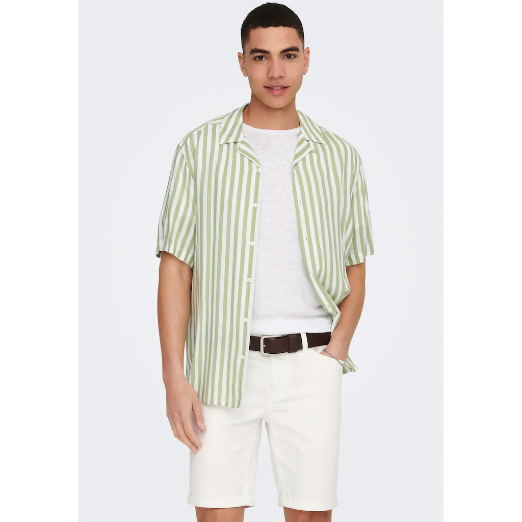 ONLY & SONS Kurzarmhemd »ONSWAYNE LIFE SS VISCOSE« ▷ kaufen