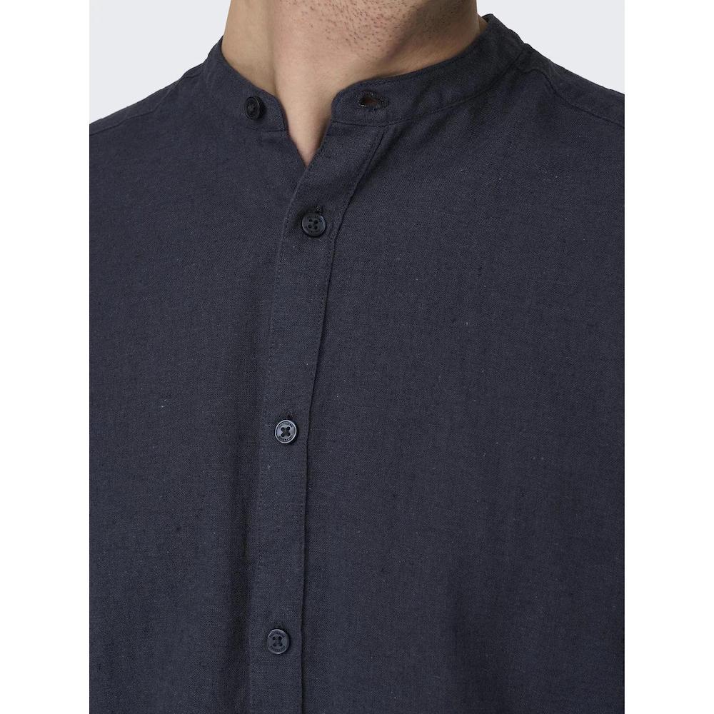 ONLY & SONS Langarmhemd »ONSCAIDEN LS SOLID LINEN MAO SHIRT NOOS« ▷ Für