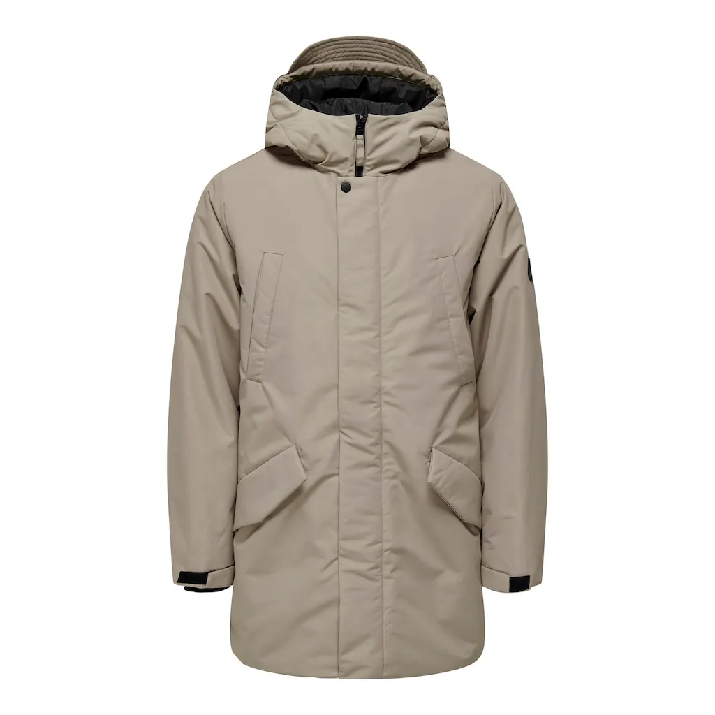 ONLY & SONS Outdoorjacke »ONSCARL LIFE PARKA OTW« Mit Kapuze ▷ Bestellen