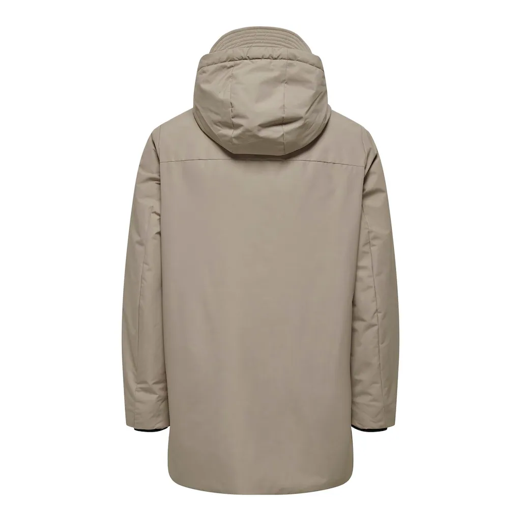ONLY & SONS Outdoorjacke »ONSCARL LIFE PARKA OTW« Mit Kapuze ▷ Bestellen