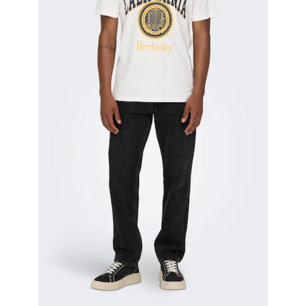 ONLY & SONS Regular-fit-Jeans »ONSEDGE STRAIGHT BROMO 0017 DOT DNM NOOS« ▷ bestellen