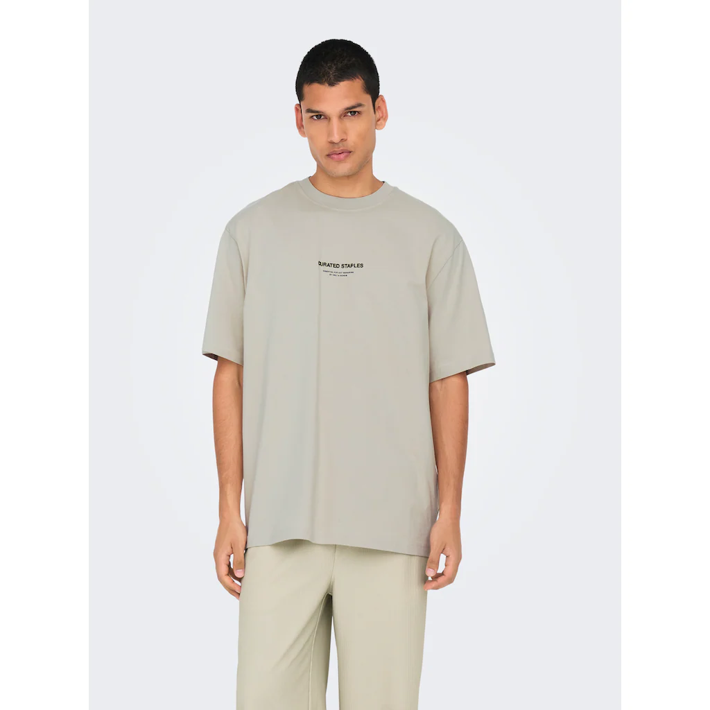 ONLY & SONS Rundhalsshirt »ONSCURATED RLX PRINT SS TEE« ▷ Kaufen