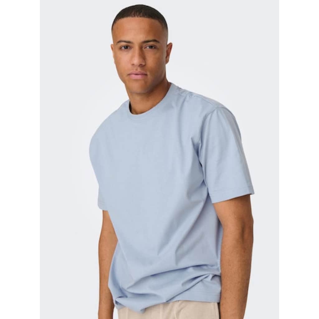 ONLY & SONS Rundhalsshirt »ONSFRED RLX SS TEE« ▷ Kaufen