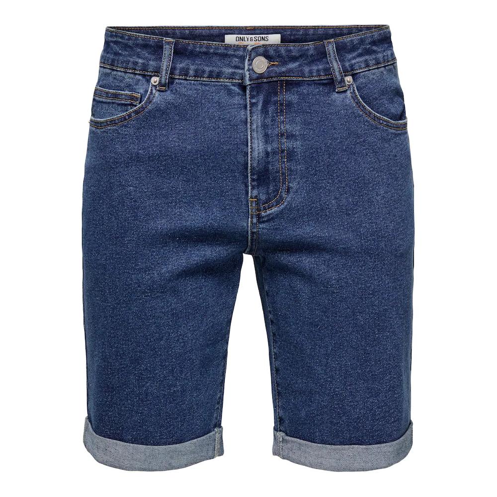 ONLY & SONS Shorts »ONSPLY BOX GUA DNM SHORTS OTL«
