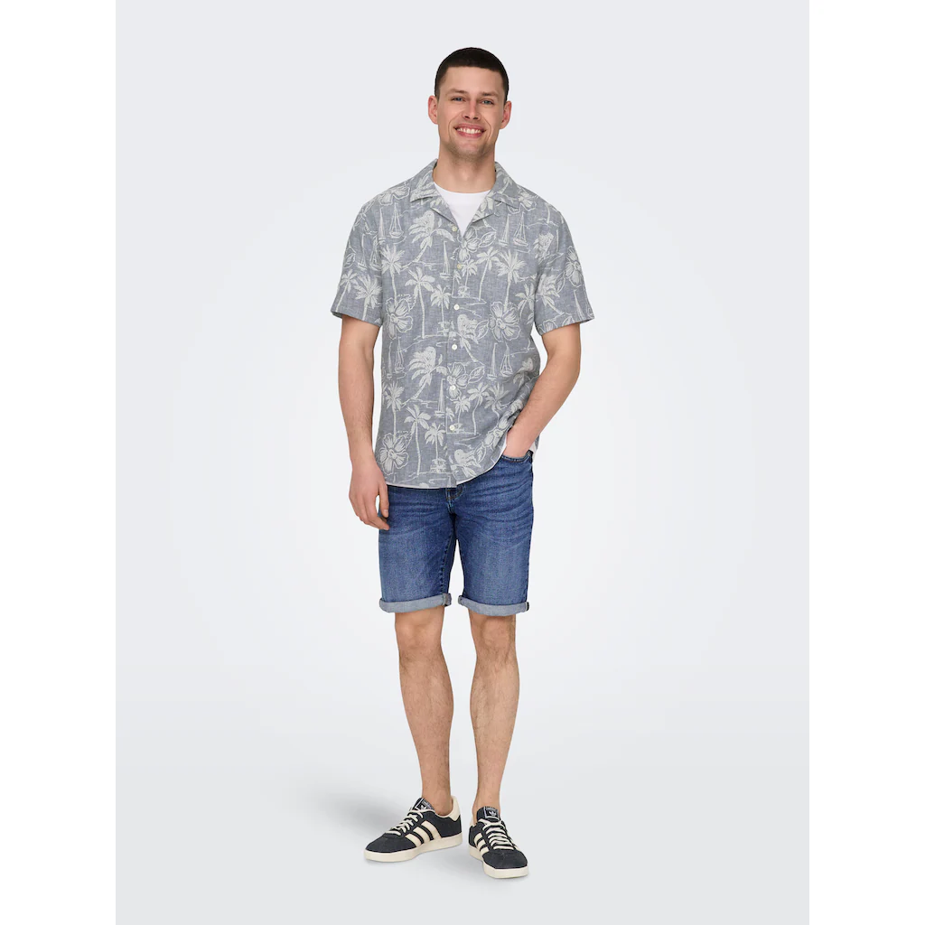 ONLY & SONS Shorts »ONSPLY MBD 8772 TAI DNM SHORTS NOOS«