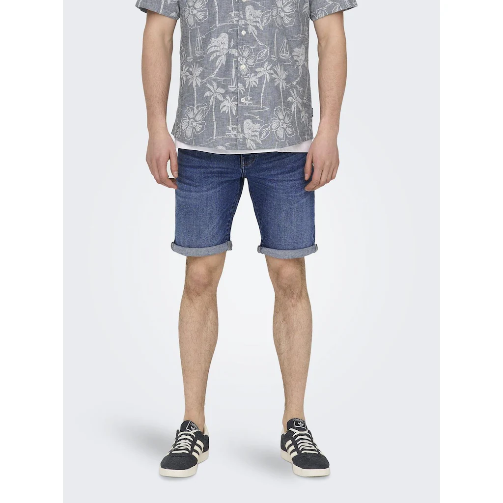 ONLY & SONS Shorts »ONSPLY MBD 8772 TAI DNM SHORTS NOOS«