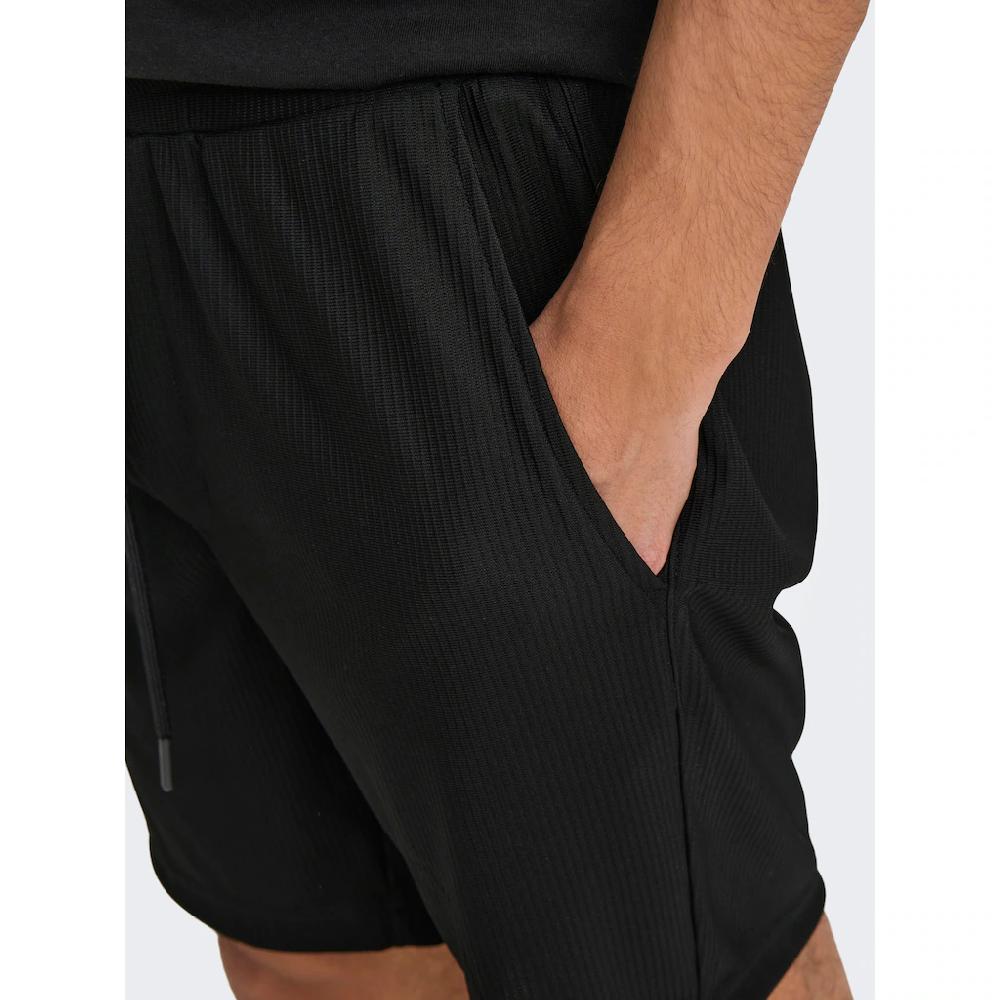 ONLY & SONS Shorts »ONSTEL LIFE PLIZZE SHORTS NOOS«
