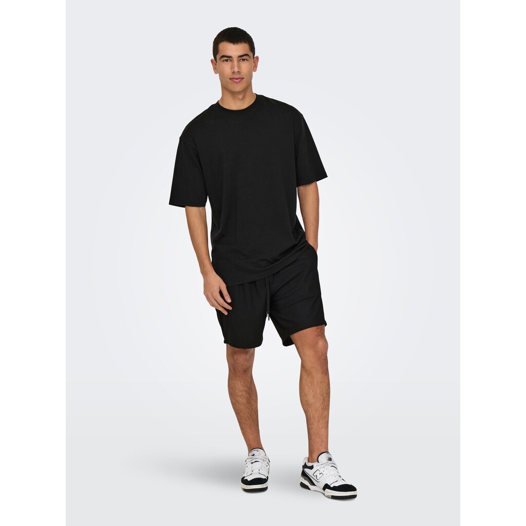 ONLY & SONS Shorts »ONSTEL LIFE PLIZZE SHORTS NOOS«