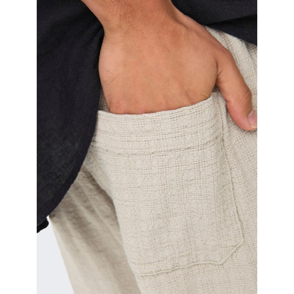 ONLY & SONS Shorts »ONSTEL LINEN LATHAM 0257 SHORTS«