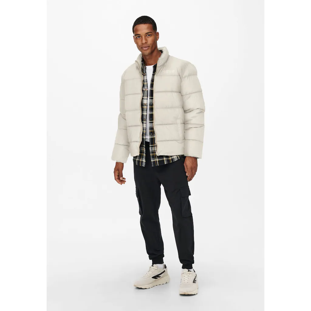 ONLY & SONS Steppjacke »ONSMELVIN LIFE PUFFER JACKET OTW VD« ▷ Kaufen