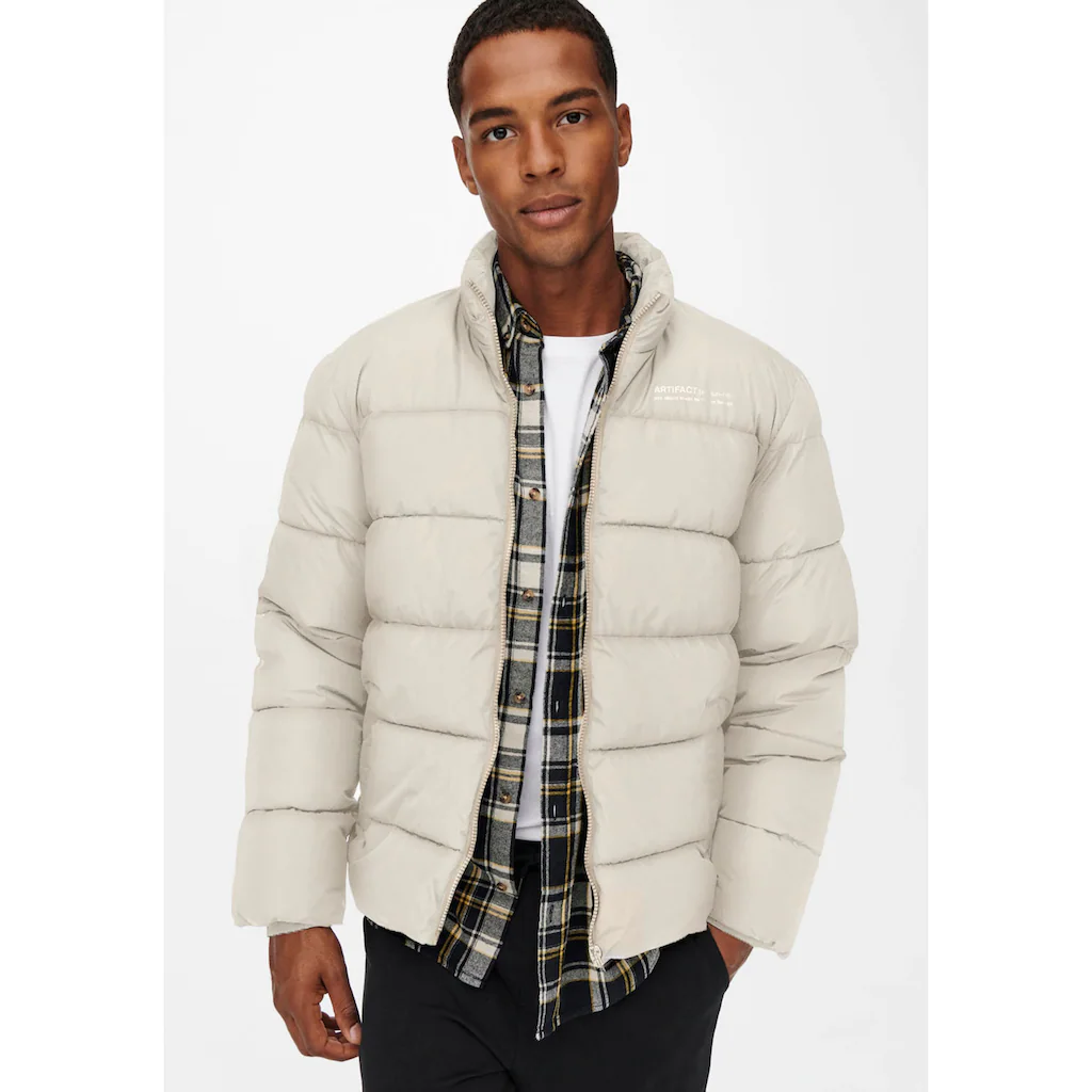 ONLY & SONS Steppjacke »ONSMELVIN LIFE PUFFER JACKET OTW VD« ▷ kaufen