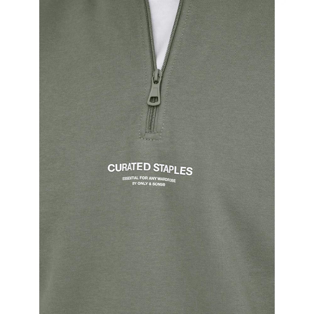 ONLY & SONS Sweatshirt »ONSCURATED REG HALF ZIP SWEAT« ▷ Bestellen