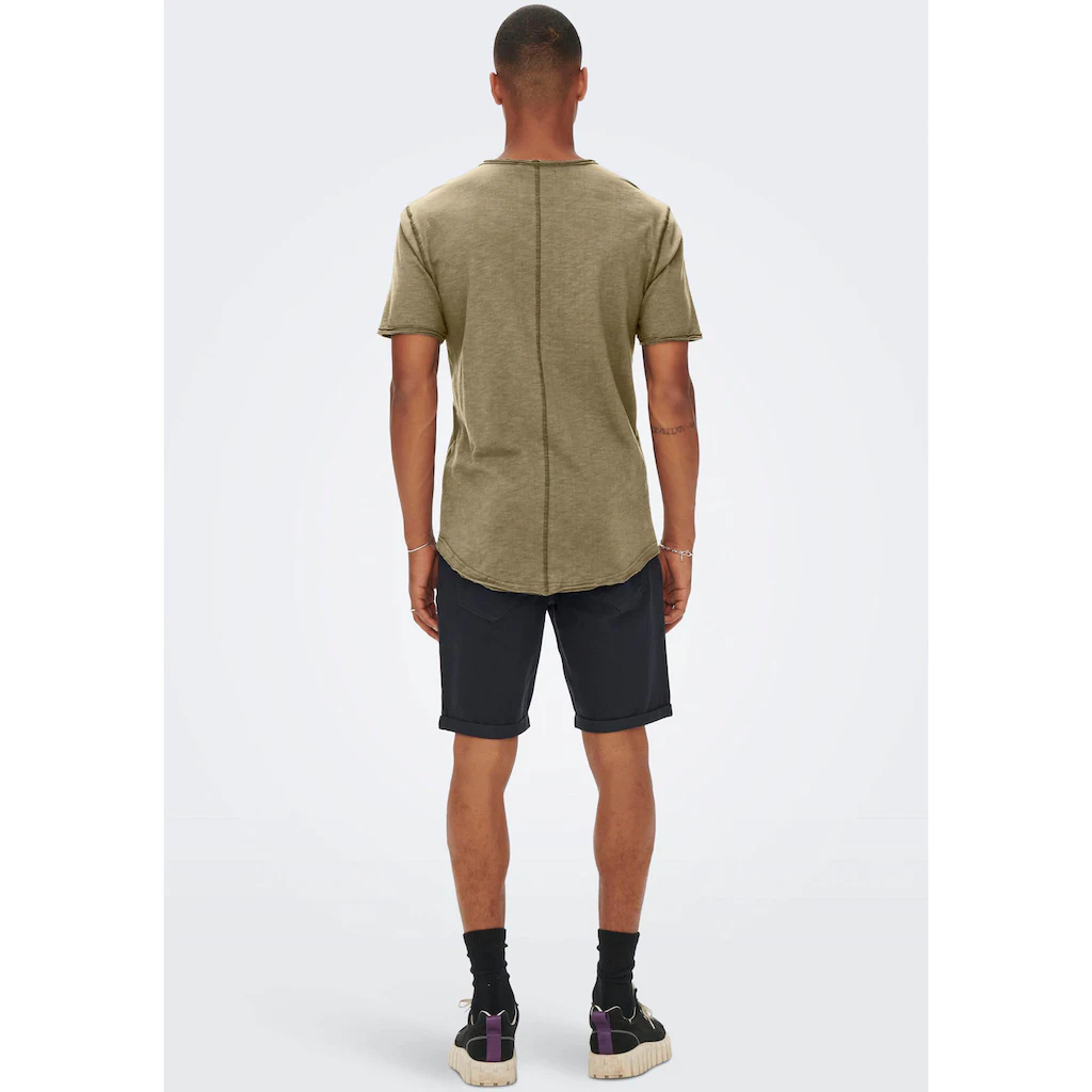 ONLY & SONS T-Shirt »BENNE LONGY SS TEE« ▷ Kaufen