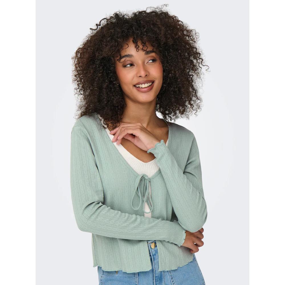 ONLY Strickjacke »ONLCARLOTTA L/S STRING CARDIGAN JRS«