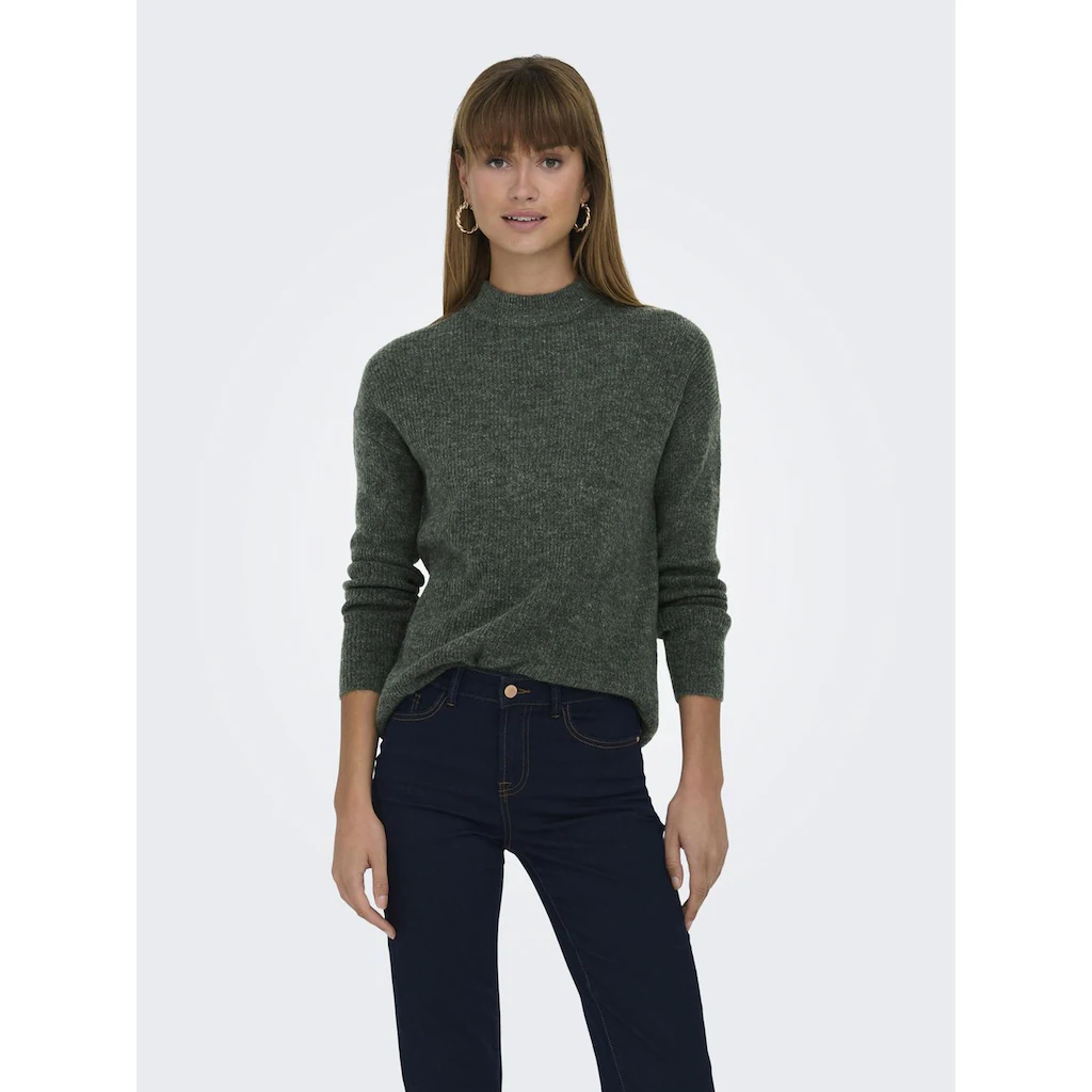 ONLY Strickpullover »ONLCAMILLA O-NECK L/S PULLOVER KNT«