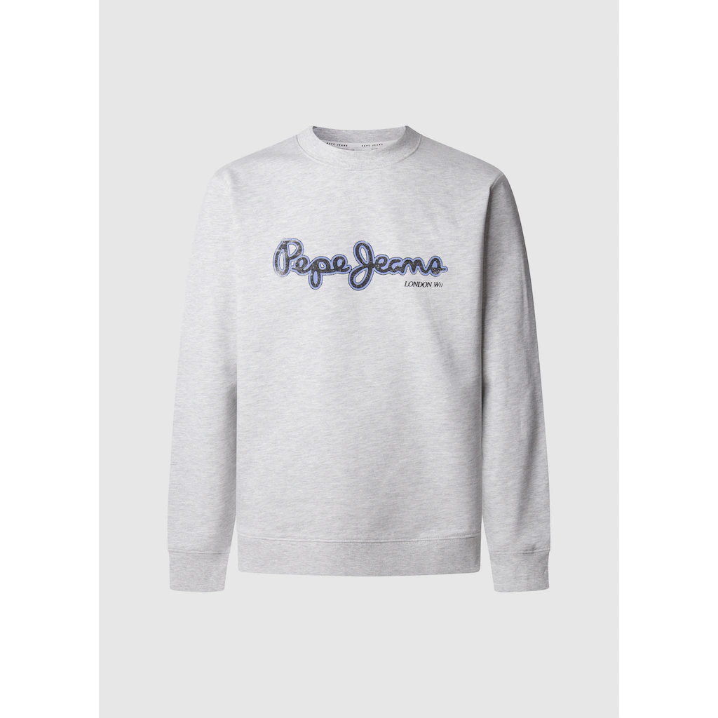 Pepe Jeans Sweatshirt »DORIAN CREW« mit Logo-Druck im Used Look ▷ kaufen