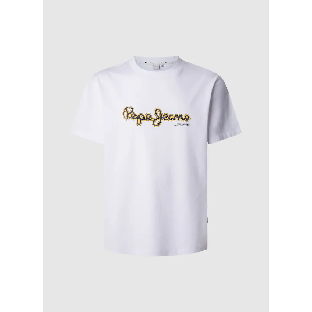 Pepe Jeans T-Shirt »DORIAN TEE« mit Markenschriftzug vorne ▷ für