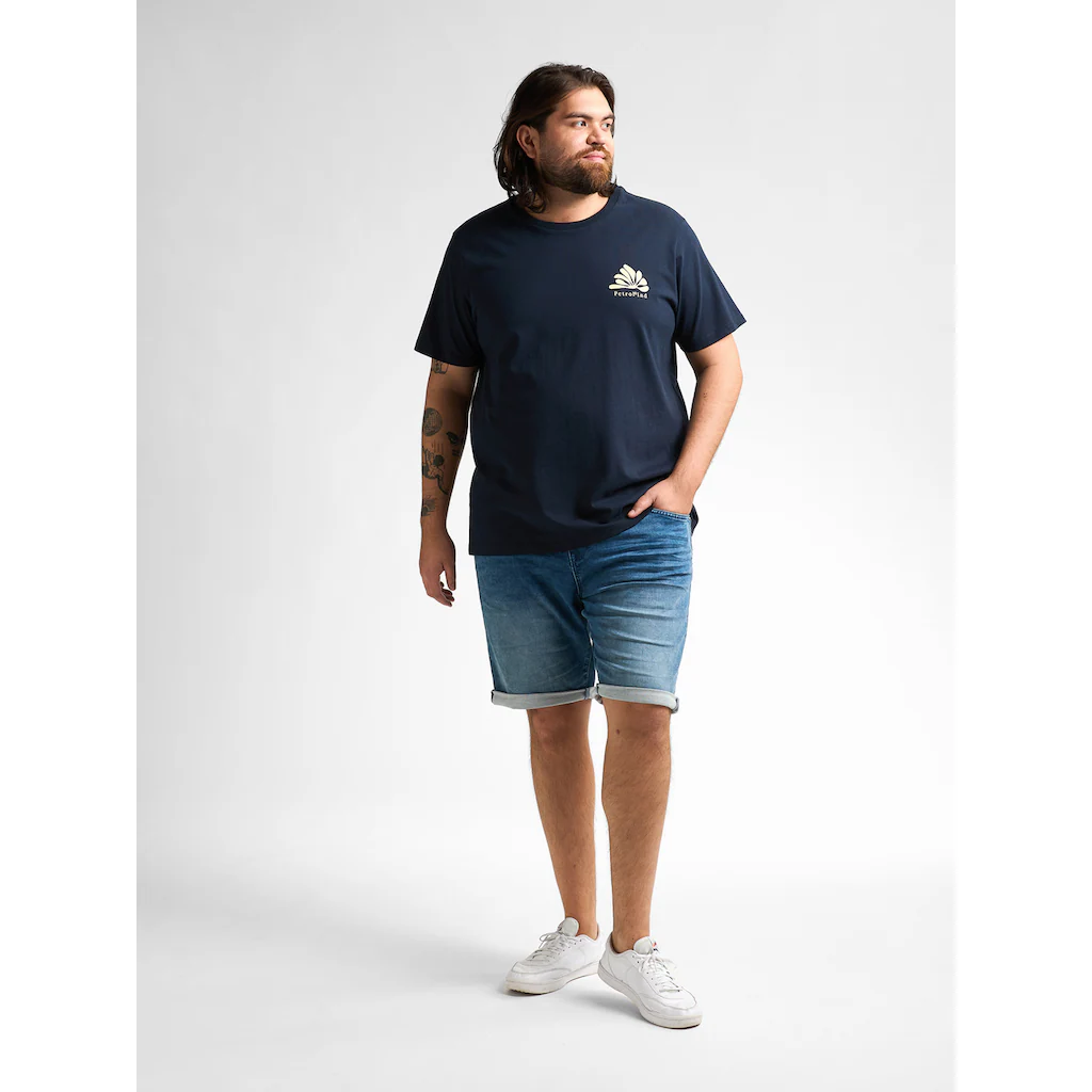 Petrol Industries Jeansshorts Mit Aufschlag