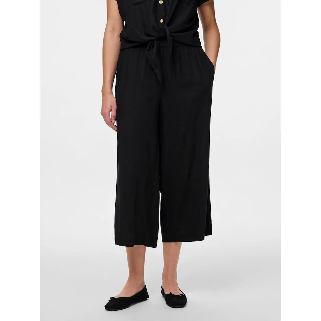 pieces Schlupfhose »PCPIA HW WIDE CULOTTE WVN NOOS«