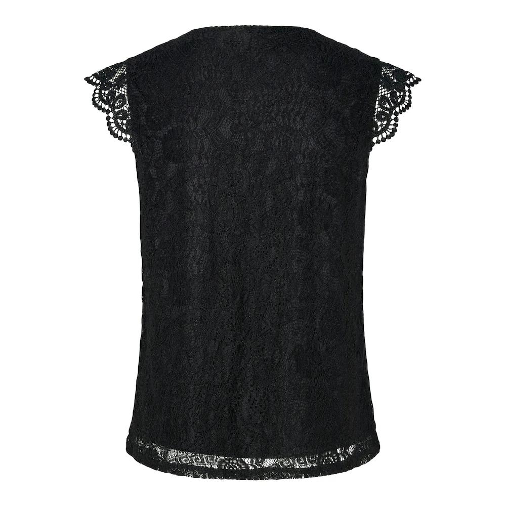 Pieces Spitzentop »PCOLLINE SL LACE V-NECK TOP WVN NOOS«