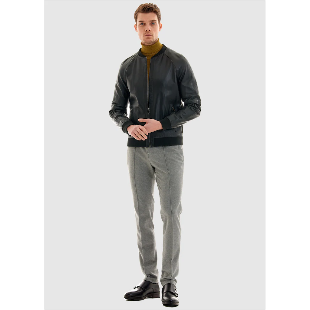 Pierre Cardin Lederjacke im Bomber-Look ▷ bestellen