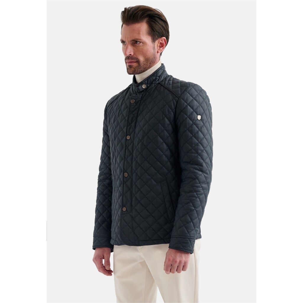 Pierre Cardin Lederjacke Mit Stehkragen