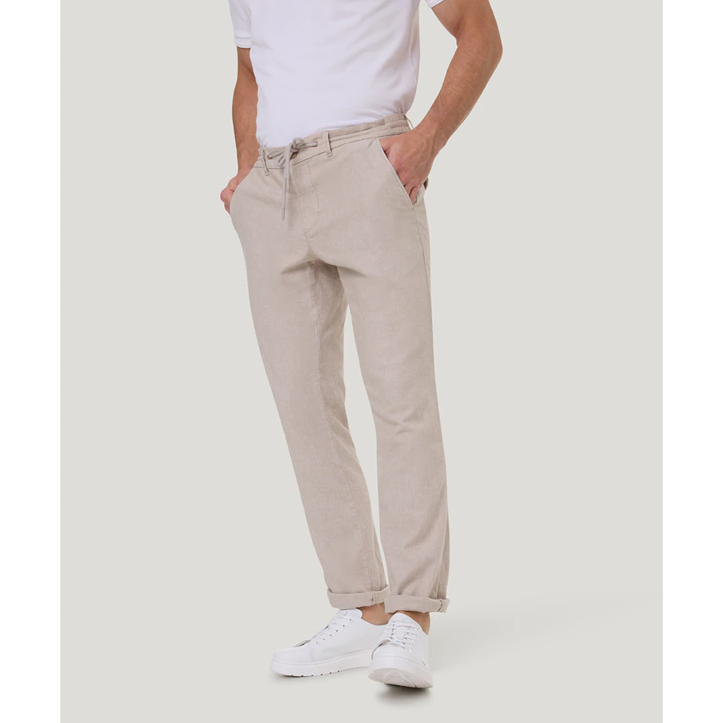 Pioneer Authentic Jeans Leinenhose »ESRA Leinen« Mit Tunnelzug