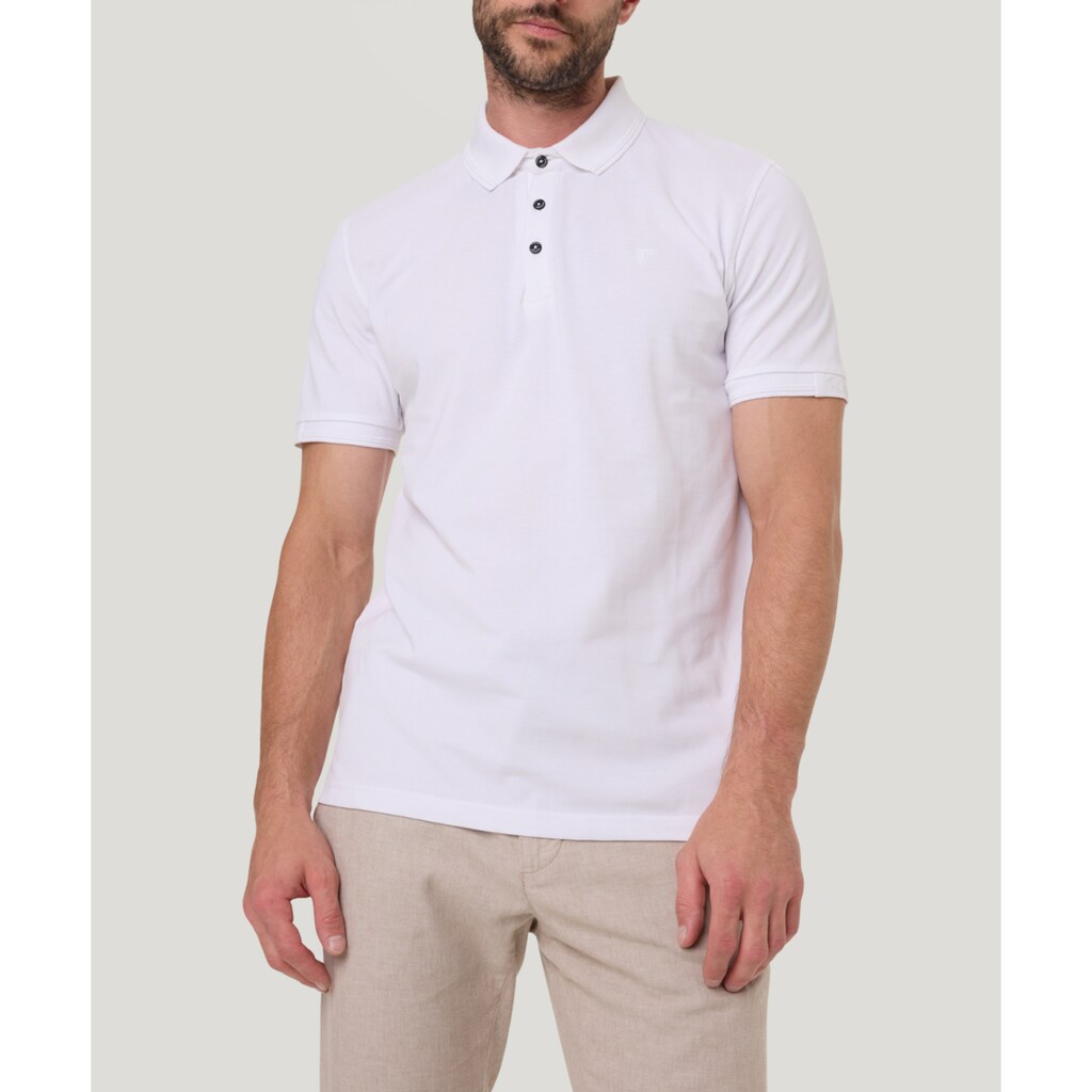 Pioneer Authentic Jeans Poloshirt Mit Logostickerei ▷ Kaufen