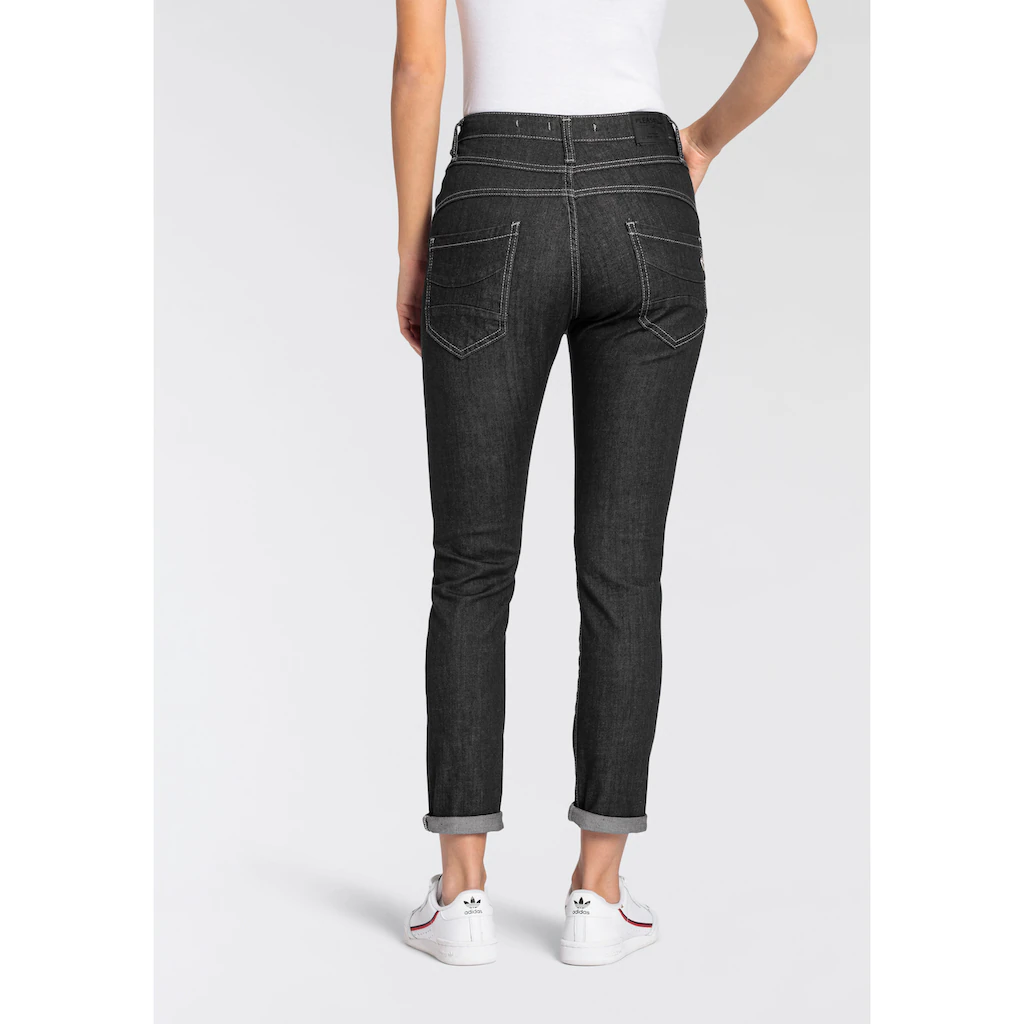 Please Jeans 5-Pocket-Jeans Sichtbare Knopfleiste