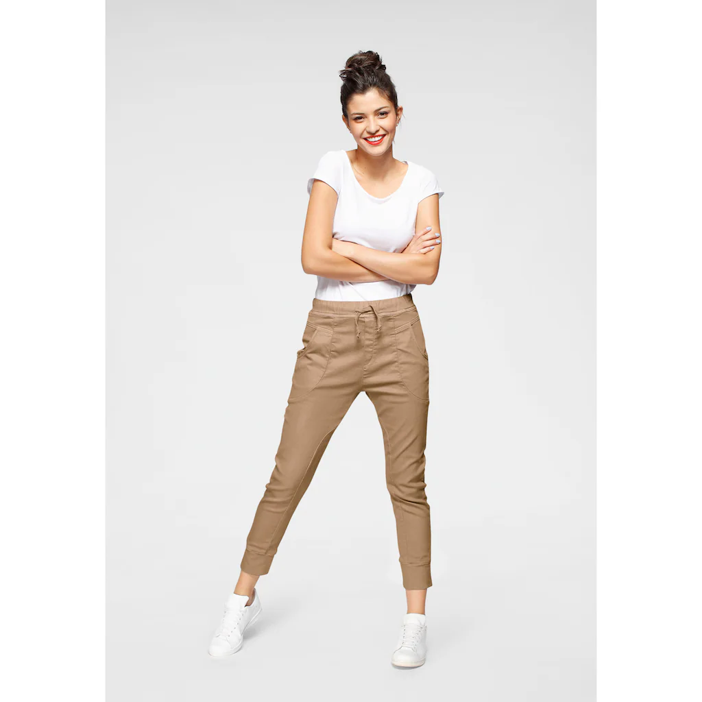 Please Jeans Jogger Pants »PL51G« Im Relax-Fit Mit Praktischem Gummizug-Bund