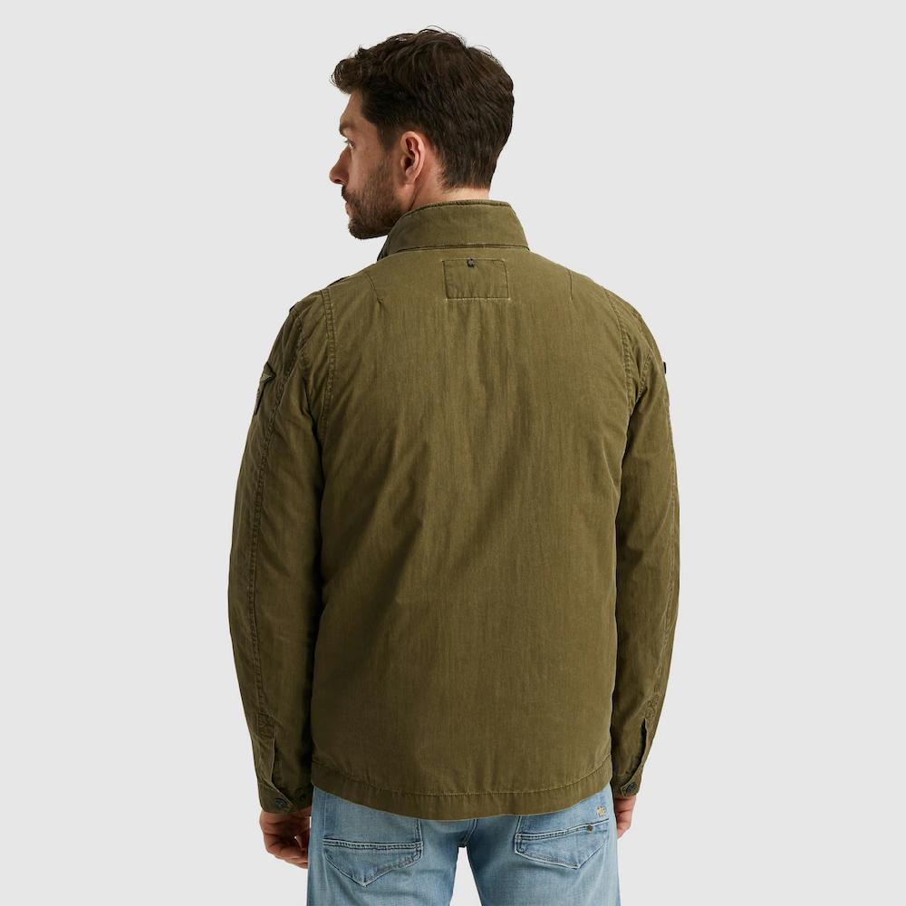 PME LEGEND Canvasjacke Mit Aufgesetzten 2- Wegetaschen ▷ Für