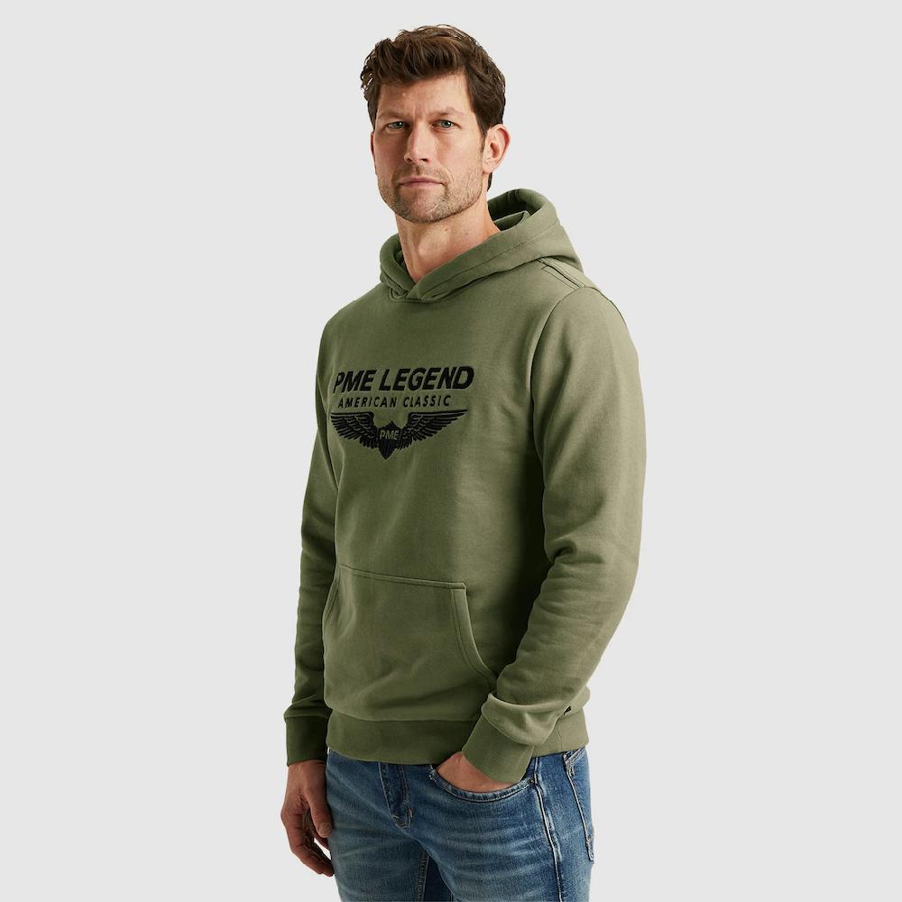PME LEGEND Kapuzensweatshirt »Hooded Soft Terry With Logo« Mit Logo Print ▷ Bestellen