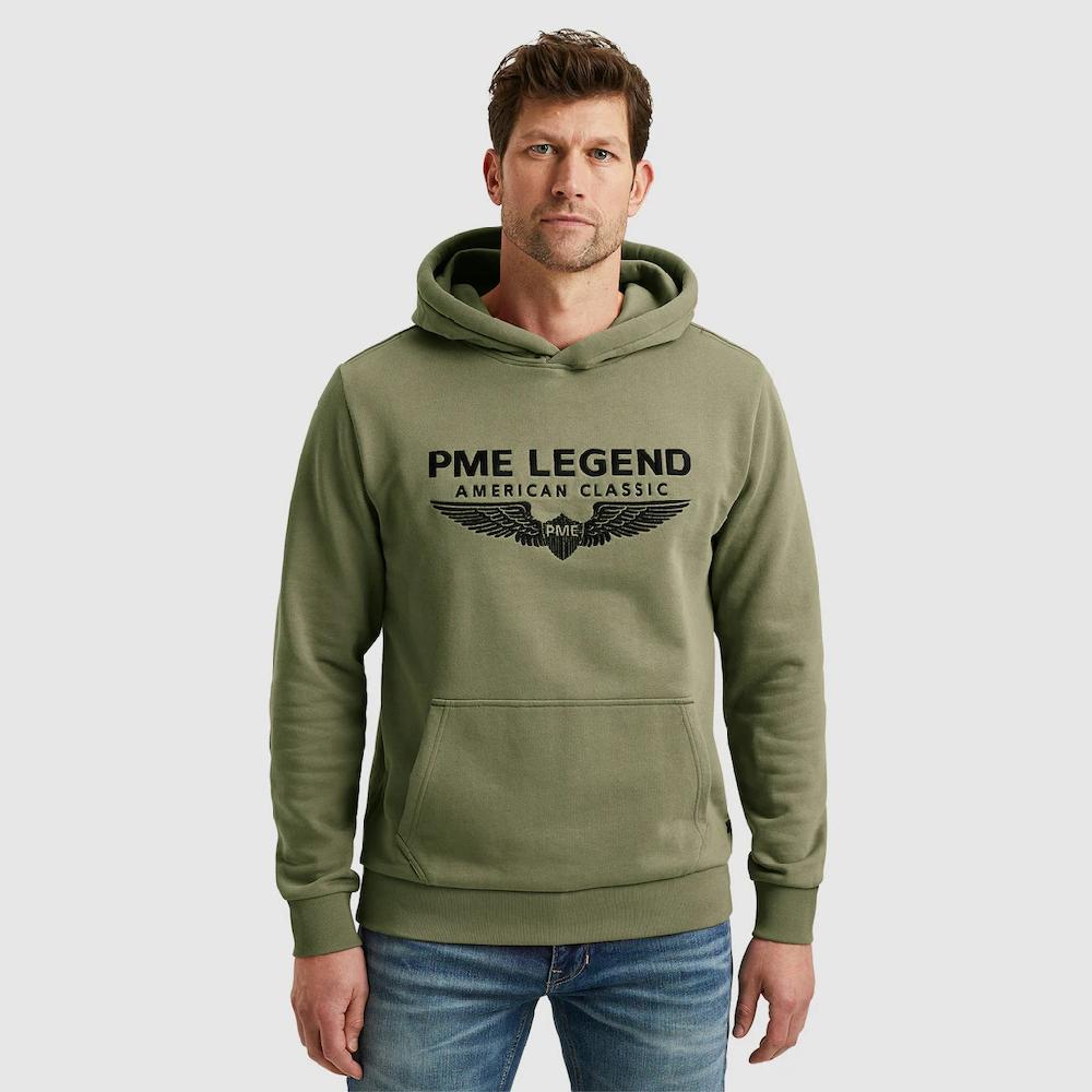PME LEGEND Kapuzensweatshirt »Hooded soft terry with logo« mit Logo Print ▷ bestellen
