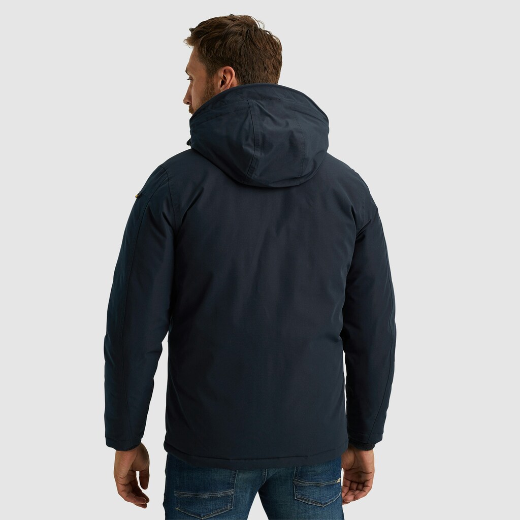 PME LEGEND Outdoorjacke »Semi Long Jacket STEARPACKER Ottoman« Mit Kapuze Mit Kapuze Auf Rechnung Bestellen