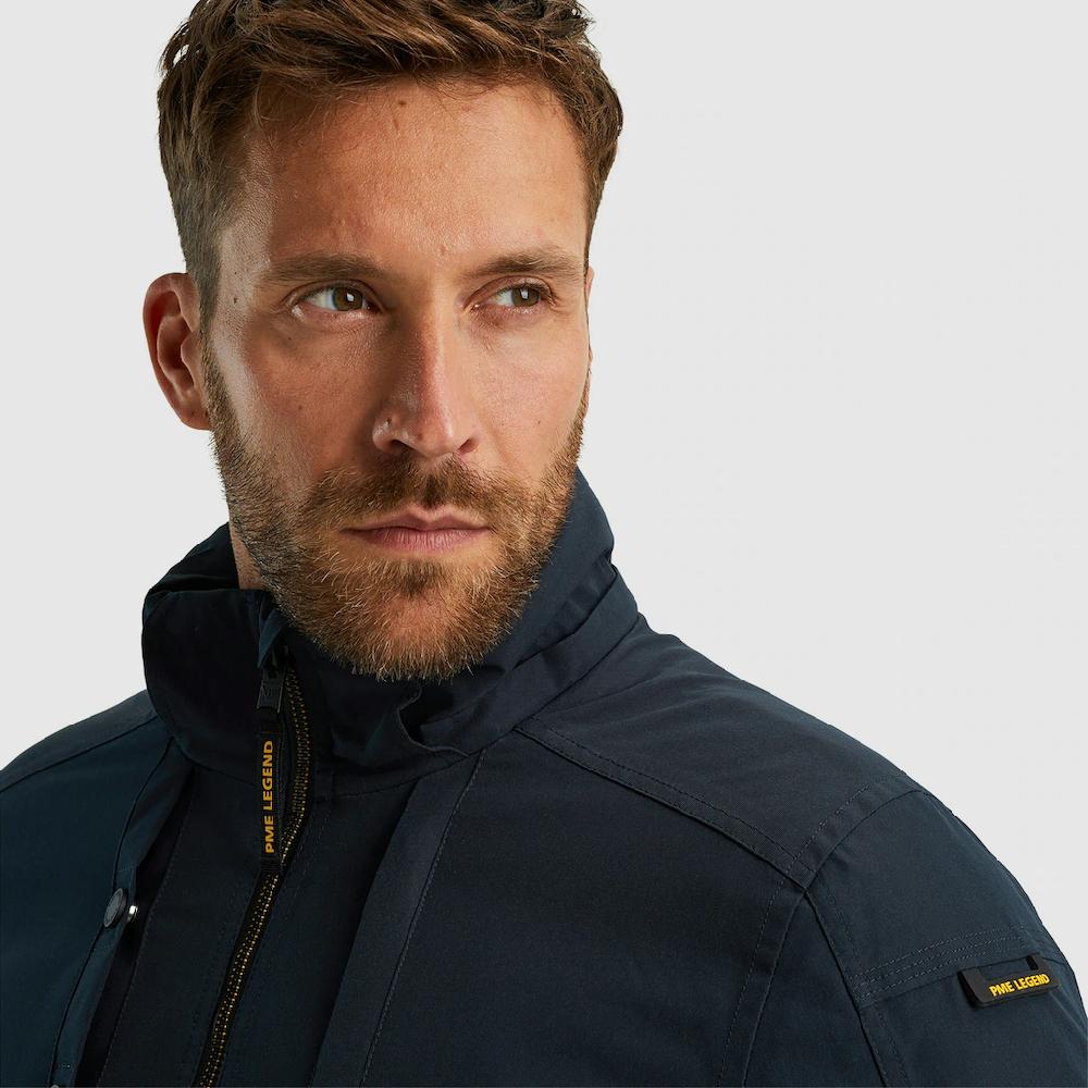 PME LEGEND Outdoorjacke »Semi Long Jacket STEARPACKER Ottoman« Mit Kapuze Mit Kapuze Auf Rechnung Bestellen